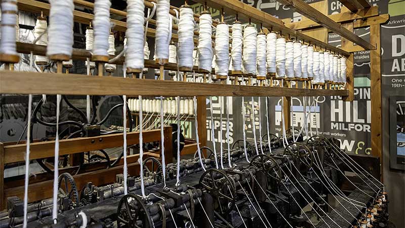 Cotton spinning and money spinning at Cromford Mills